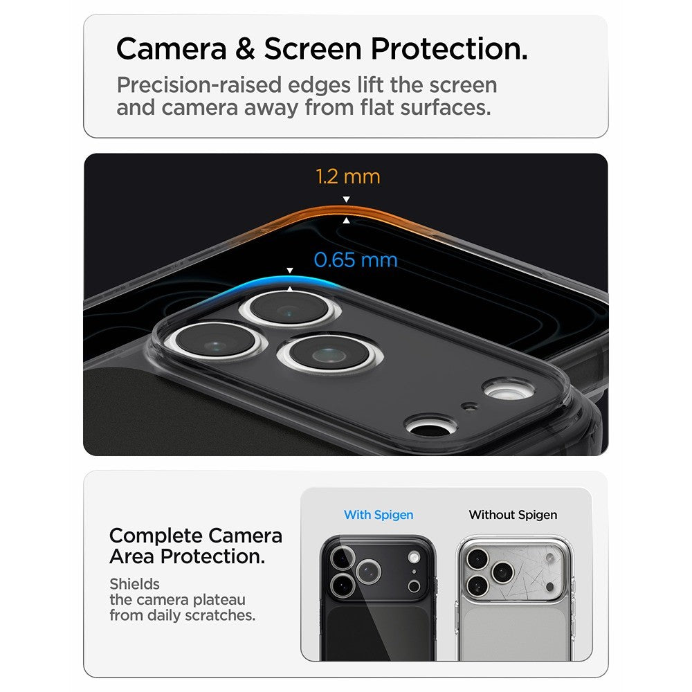 Spigen iPhone 17 Pro/iPhone 18 Pro Cover Ultra Hybrid T MagFit Matte Black