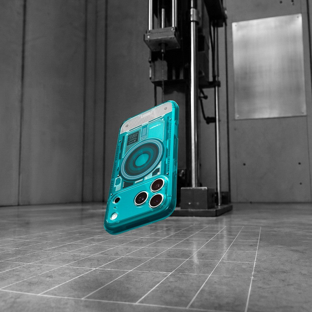 Spigen iPhone 17 Pro Max/iPhone 18 Pro Max Cover Classic C1 MagFit Bondi Blue