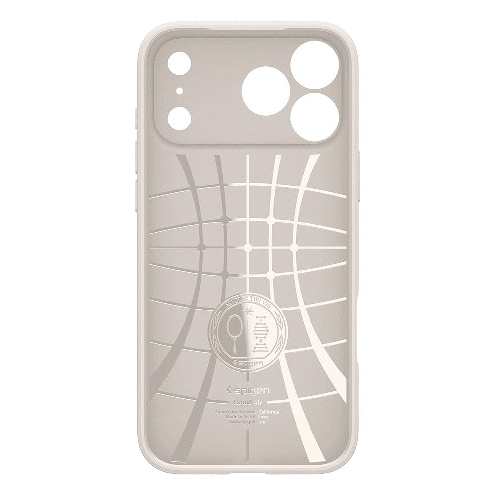Spigen iPhone 17 Pro Max/iPhone 18 Pro Max Cover Liquid Air Natural Titan