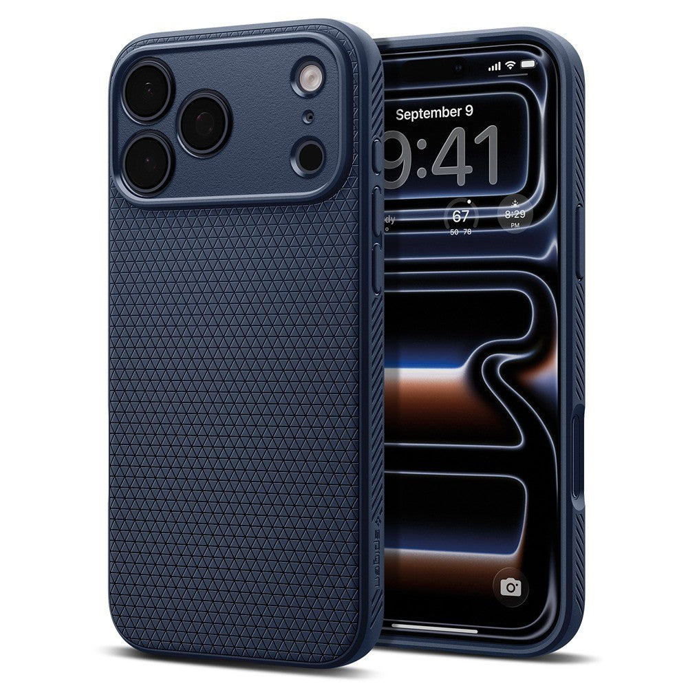Spigen iPhone 17 Pro Max/iPhone 18 Pro Max Cover Liquid Air Navy Blue