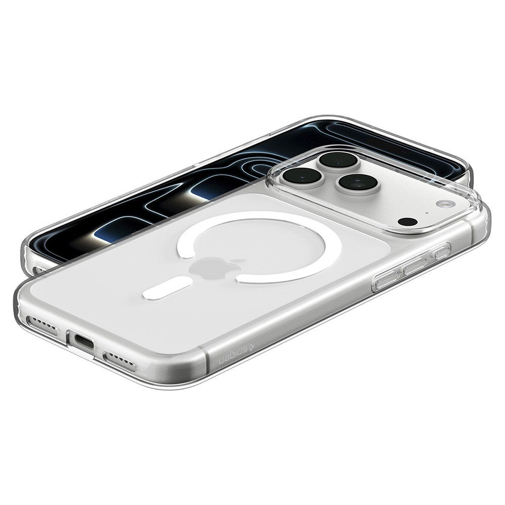 Spigen iPhone 17 Pro Max/iPhone 18 Pro Max Cover Liquid Crystal MagFit Clear White