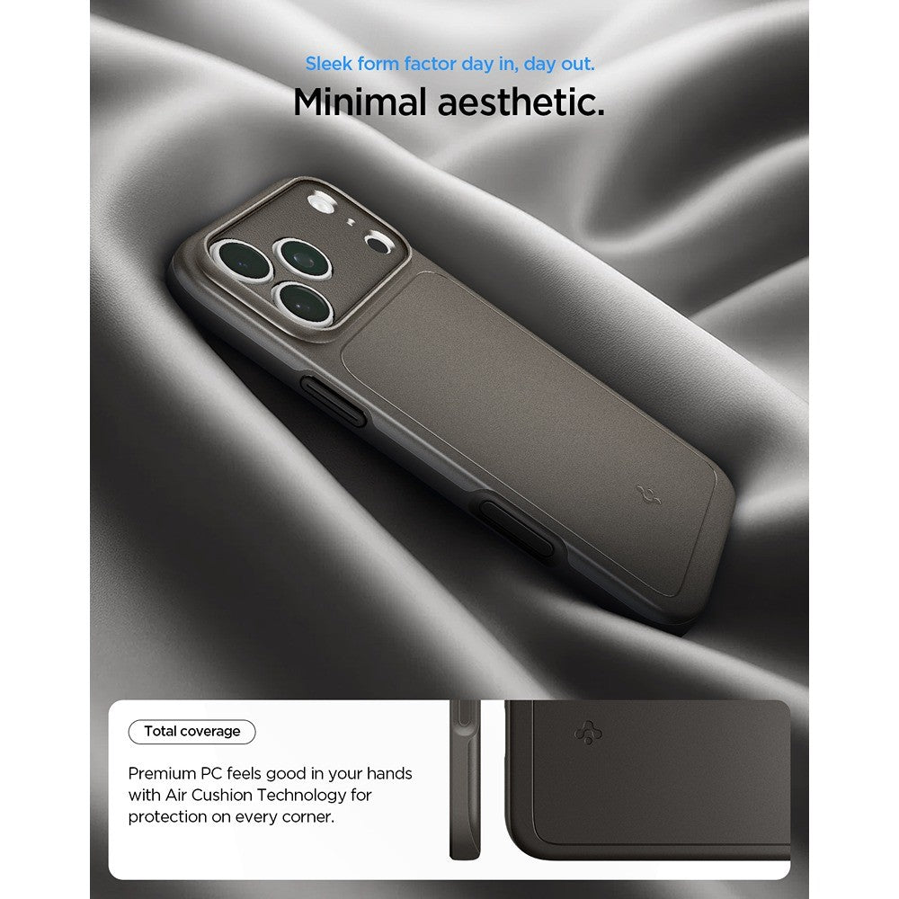 Spigen iPhone 17 Pro Max/iPhone 18 Pro Max Cover Thin Fit MagFit Gunmetal