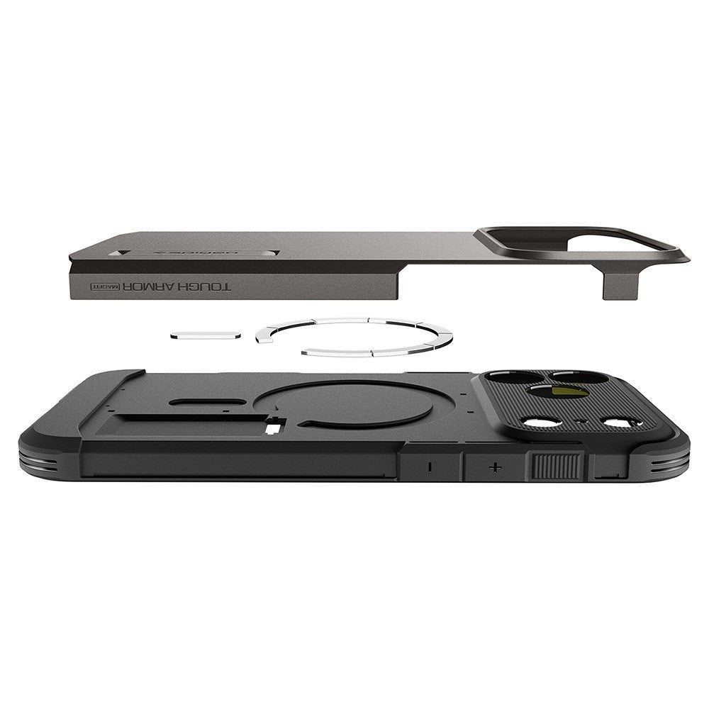 Spigen iPhone 17 Pro Max/iPhone 18 Pro Max Cover Tough Armor T MagFit Gunmetal