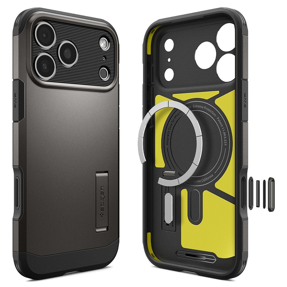 Spigen iPhone 17 Pro Max/iPhone 18 Pro Max Cover Tough Armor T MagFit Gunmetal