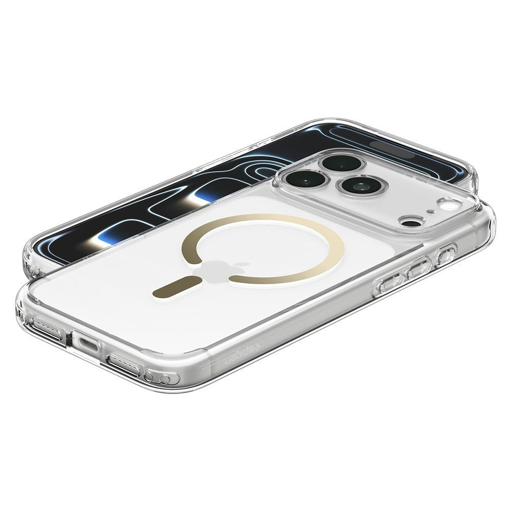 Spigen iPhone 17 Pro Max/iPhone 18 Pro Max Cover Ultra Hybrid MagFit Clear Gold