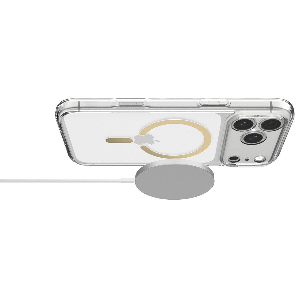 Spigen iPhone 17 Pro Max/iPhone 18 Pro Max Cover Ultra Hybrid MagFit Clear Gold