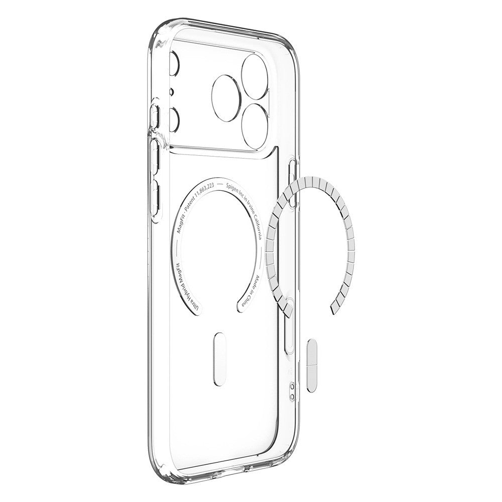 Spigen iPhone 17 Pro Max/iPhone 18 Pro Max Cover Ultra Hybrid MagFit Clear White