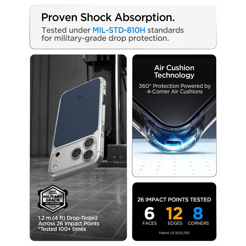 Spigen iPhone 17 Pro Max/iPhone 18 Pro Max Cover Ultra Hybrid T MagFit Matte Blue