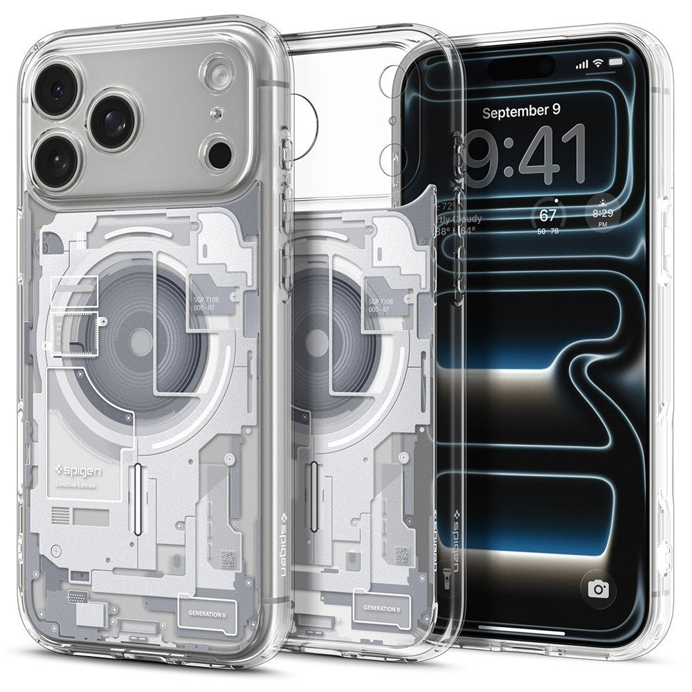 Spigen iPhone 17 Pro Max/iPhone 18 Pro Max Cover Ultra Hybrid Zero One MagFit Hvid
