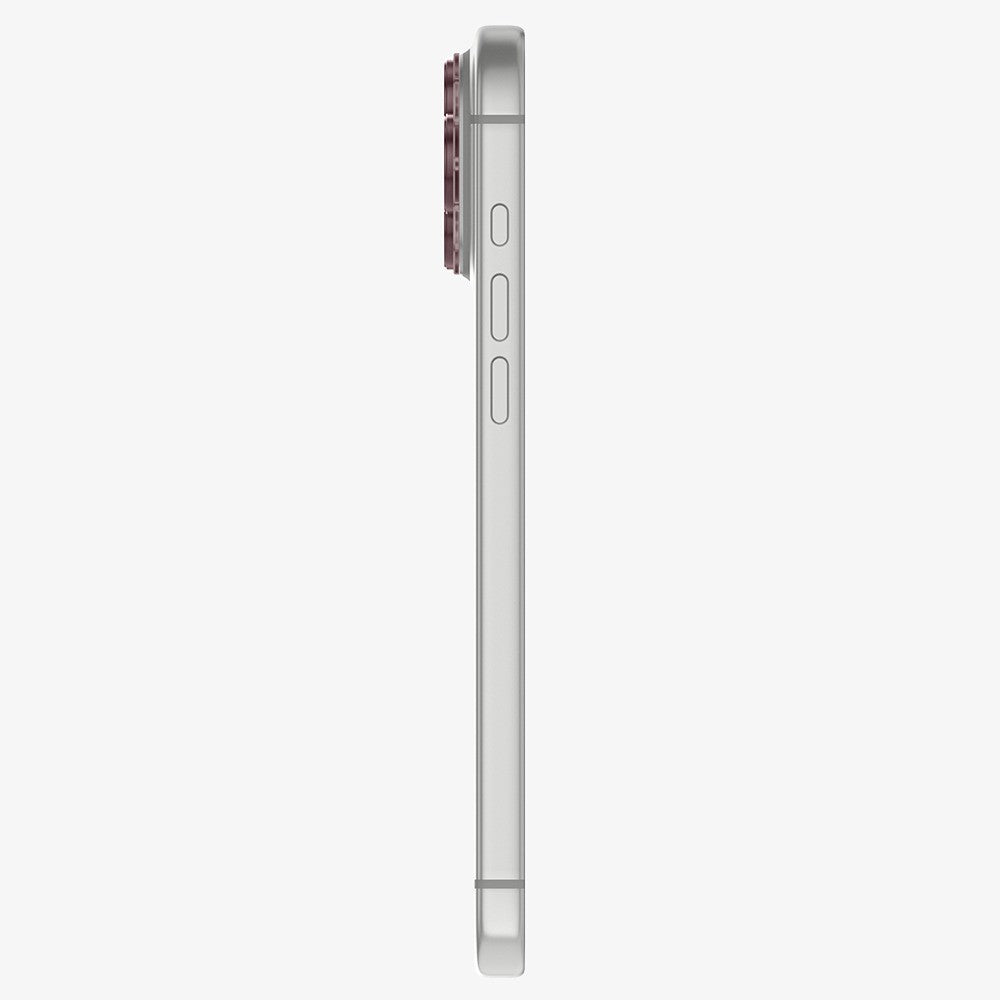 Spigen iPhone 18 Pro Max Kameralinsebeskytter Glas.tR EZ Fit Optik Pro XL Mørk kirsebær
