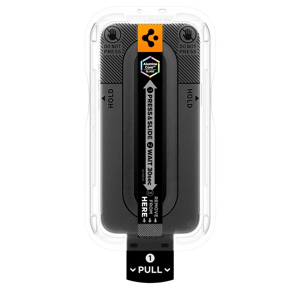Spigen iPhone 18 Pro Skærmbeskytter Glas.tR EZ Fit Pro Privacy 2-pack