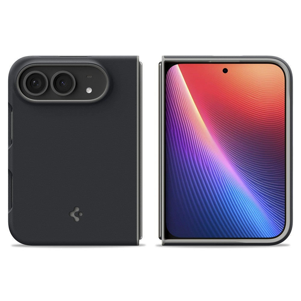 Spigen iPhone Duo Cover Nano Pop MagFit Sort sesam