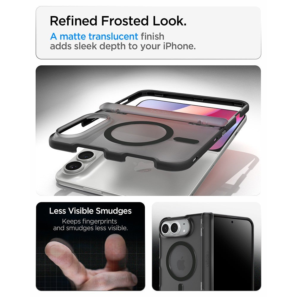 Spigen iPhone Duo Cover Ultra Hybrid Pro MagFit Frostsort