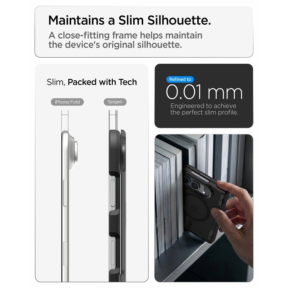 Spigen iPhone Duo Cover Ultra Hybrid Pro MagFit Frostsort