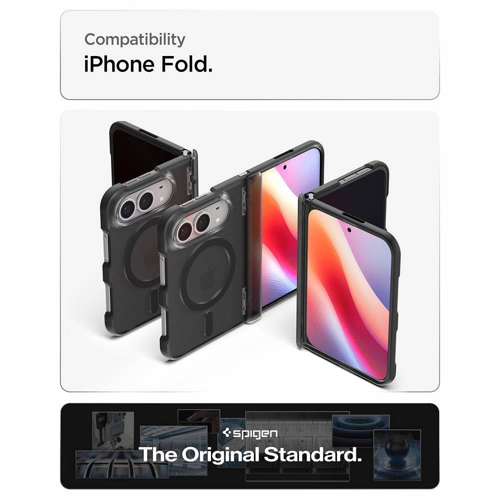 Spigen iPhone Duo Cover Ultra Hybrid Pro MagFit Frostsort
