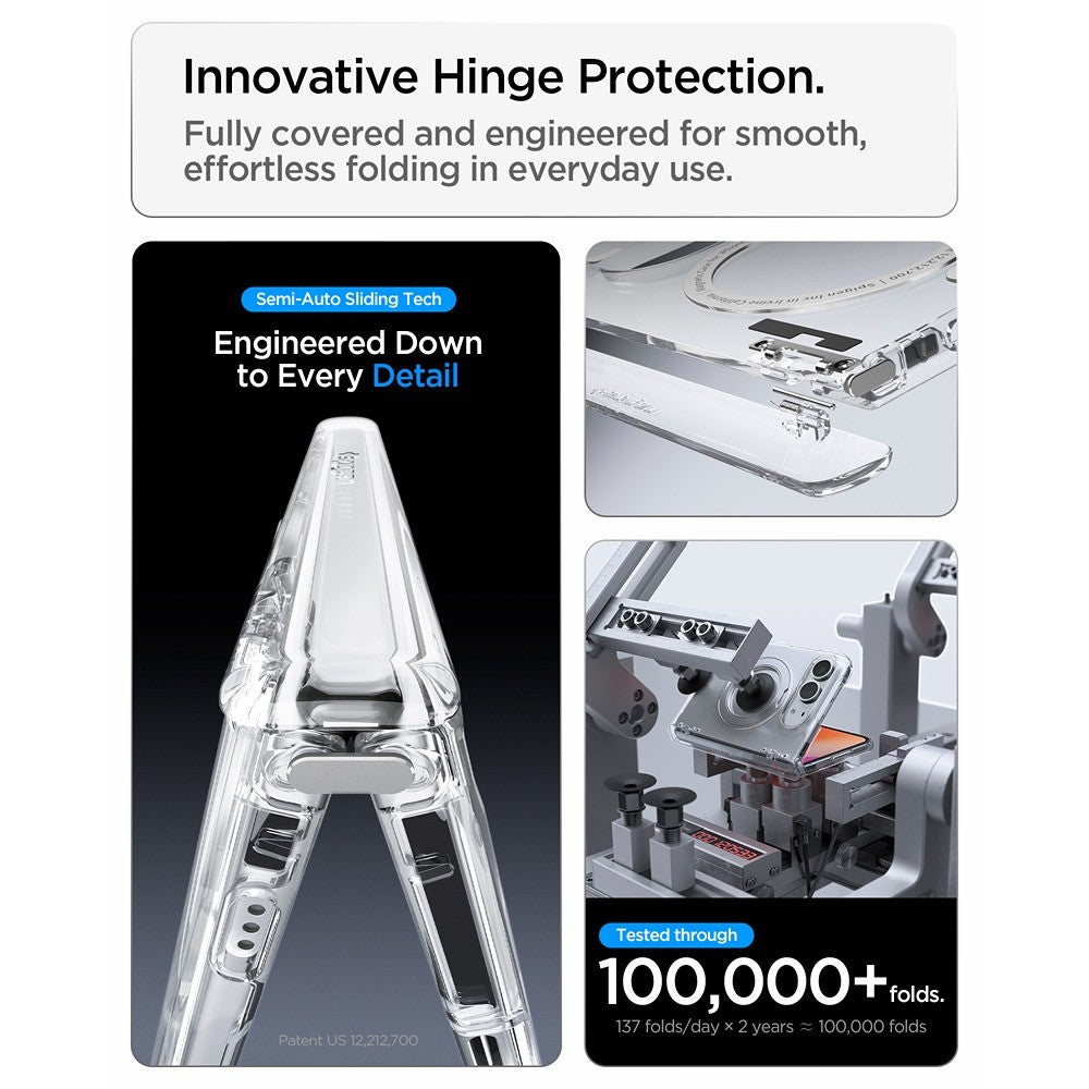 Spigen iPhone Duo Cover Ultra Hybrid Pro S MagFit Clear White