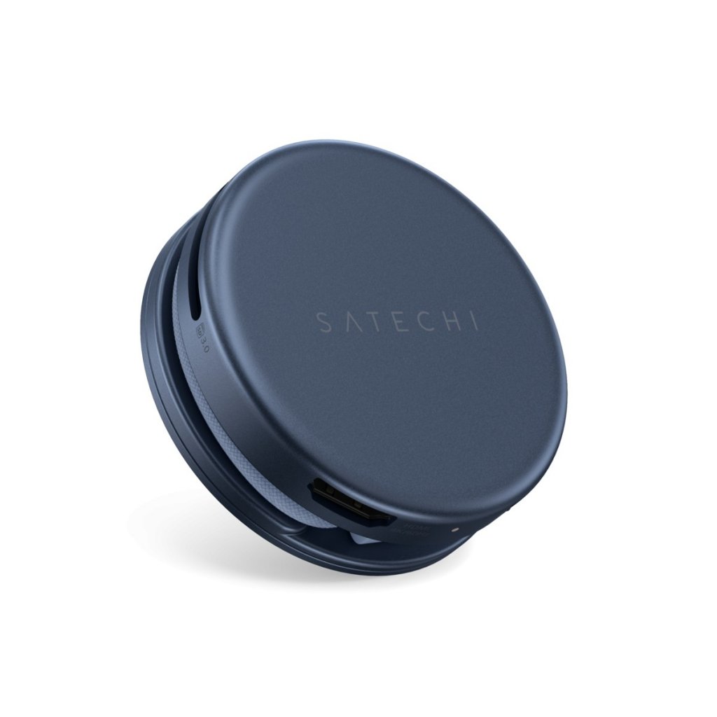 Satechi OntheGo 5-in-1 Multiport Adapter USB-hub Indigo