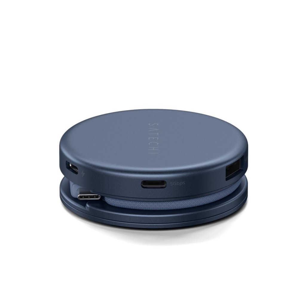 Satechi OntheGo 5-in-1 Multiport Adapter USB-hub Indigo