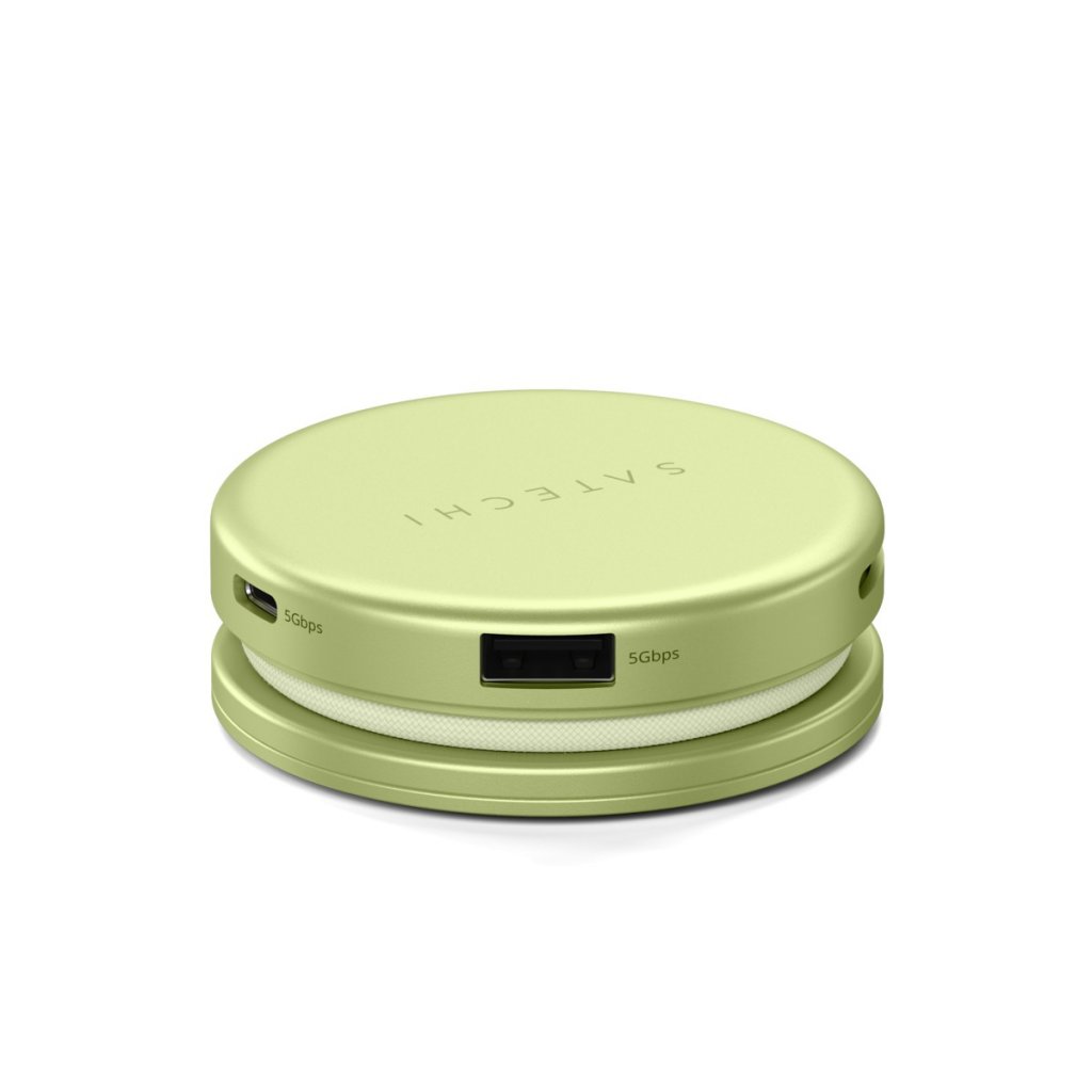 Satechi OntheGo 5-in-1 Multiport Adapter USB-hub Citrus