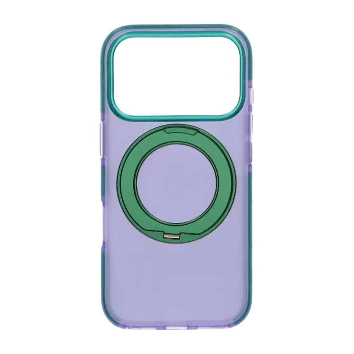 iPhone 17 Pro Max Cover med roterbart stativ Lilla