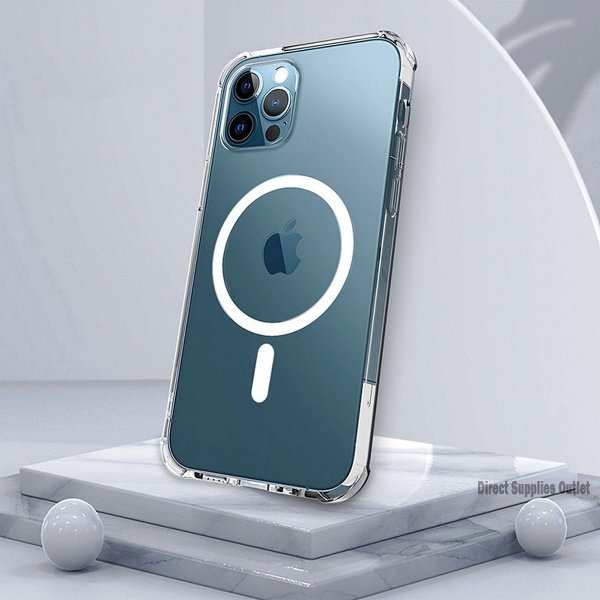 iPhone 11 Pro Cover TPU MagSafe Stødsikkert Transparent