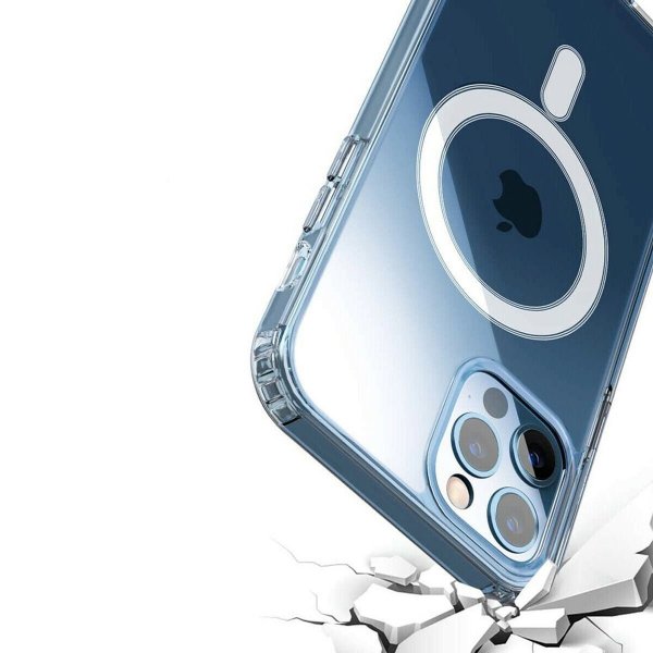 iPhone 11 Cover TPU MagSafe Gennemsigtig