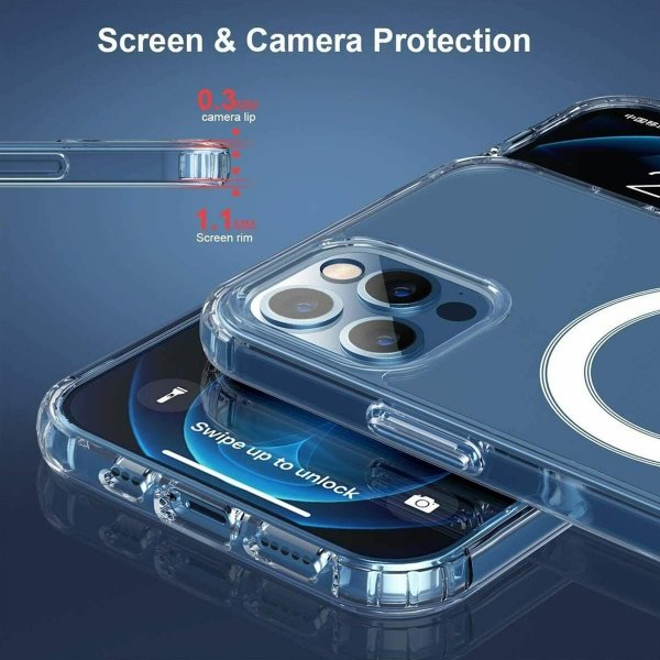 iPhone 11 Cover TPU MagSafe Gennemsigtig