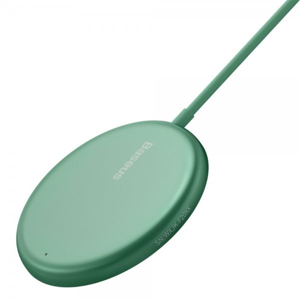 Baseus Trådløs Oplader MagSafe Simple Mini 15W Grøn