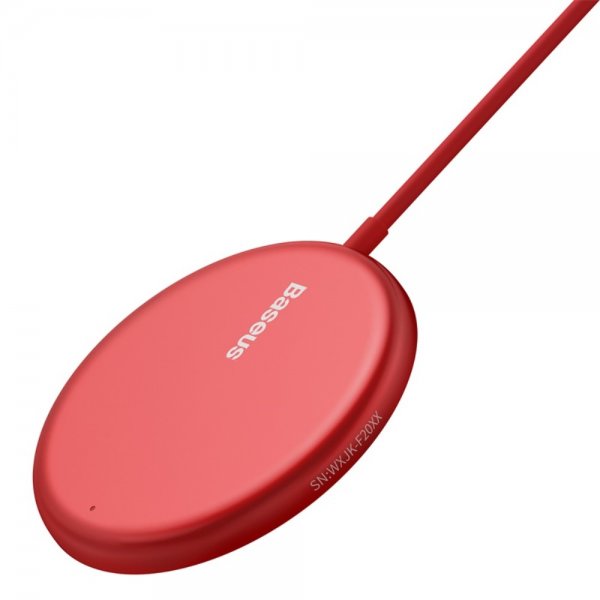 Baseus Trådløs Oplader MagSafe Simple Mini 15W Rød