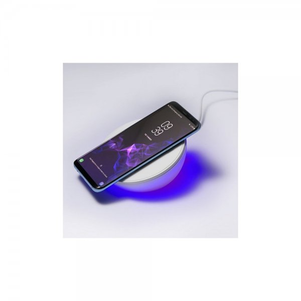 4smarts Trådløs oplader VoltBeam N8 LED Clock