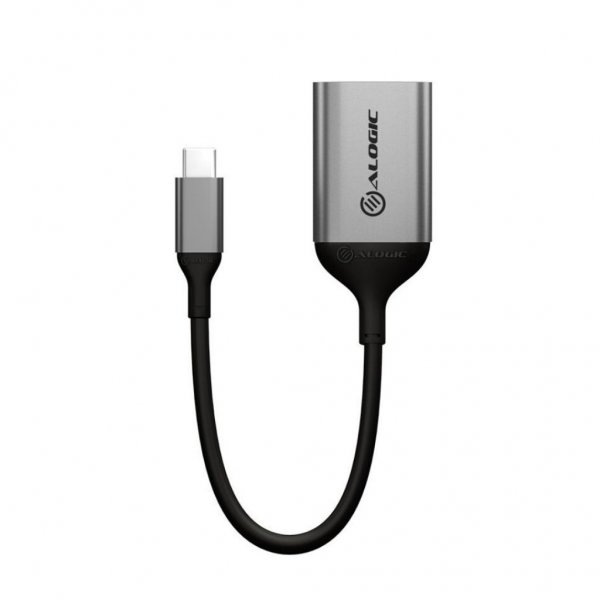 ALOGIC Ultra USB-C til USB-C-hunkontakt og lydudgang 10 cm