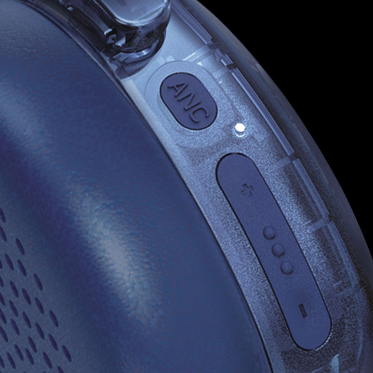 Mixx Trådløse On-Ear Høretelefoner StreamQ Go ANC Clear Marineblå