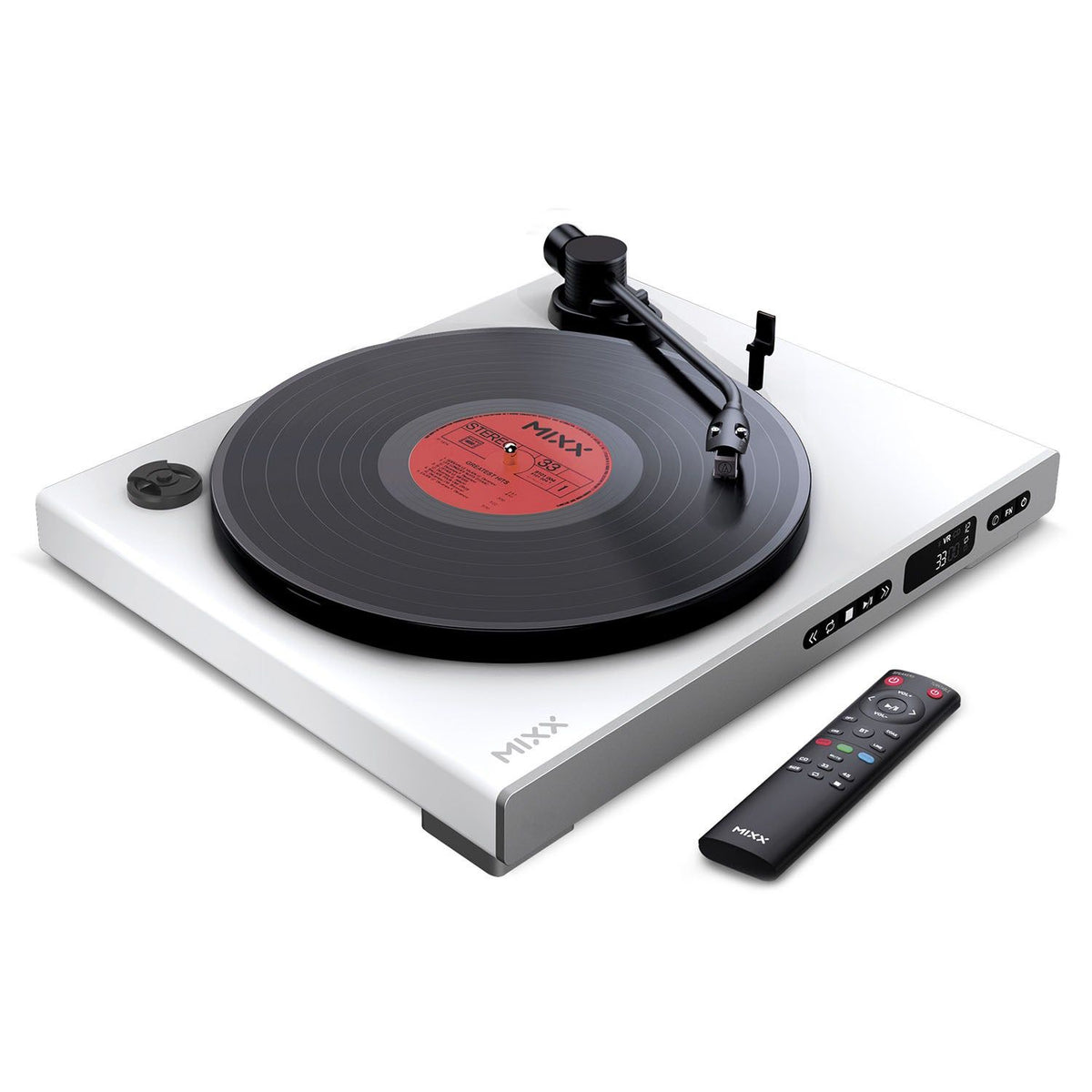 Mixx Analog Plus 2-i-1 Vinyl- og CD-Afspiller Hvid