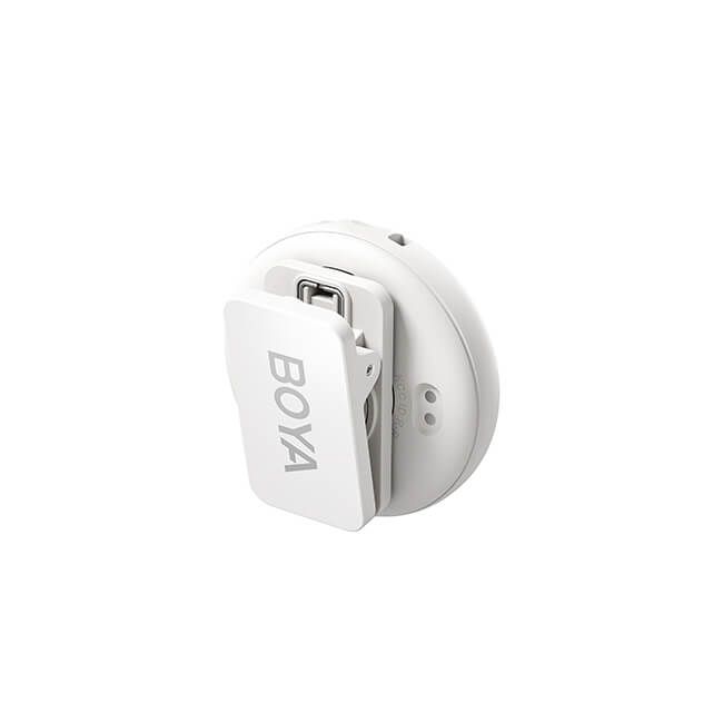 Boya Trådløs 2.4 GHz Mikrofon 2x Omic-D Lightning Hvid