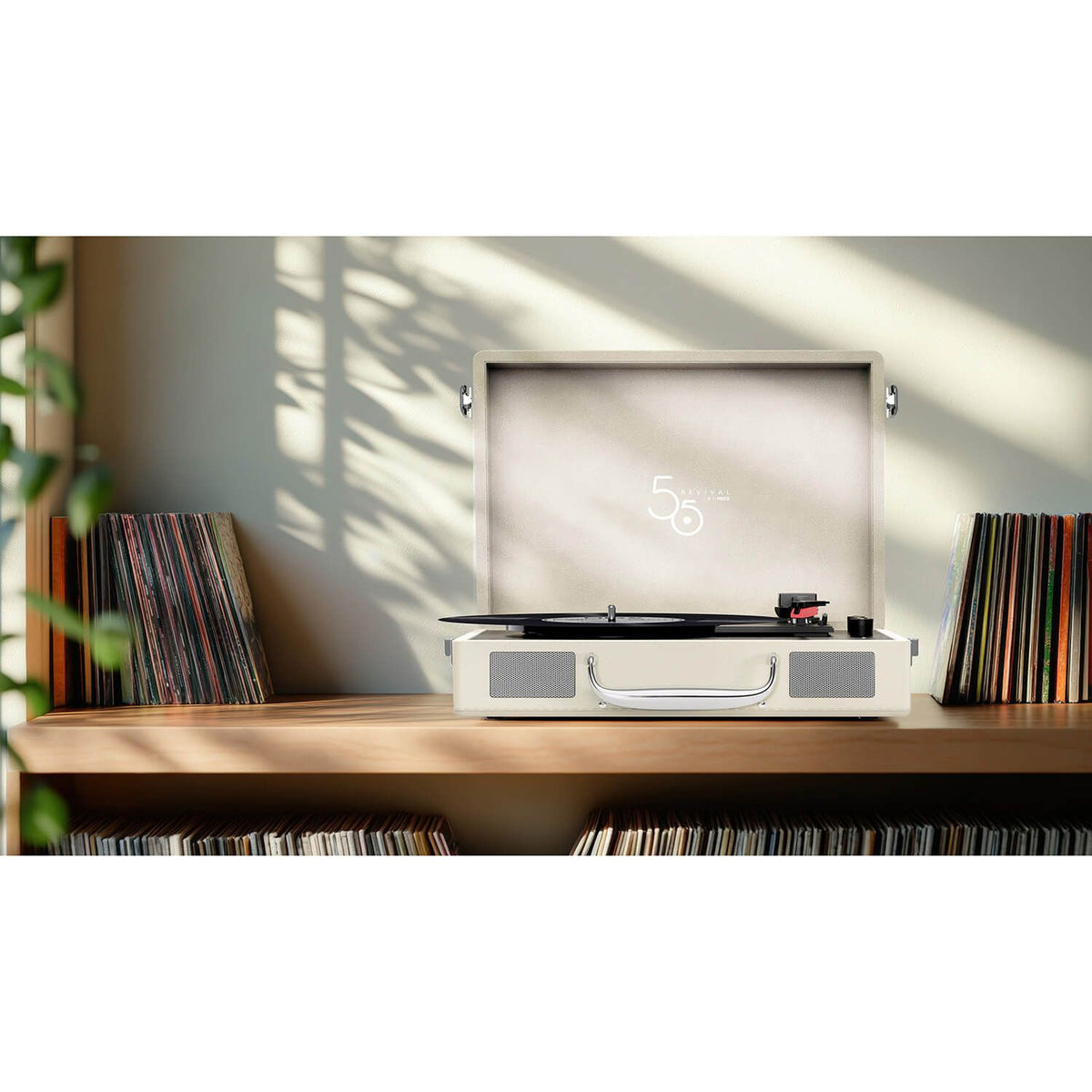 Mixx Revival 55 Vinylspiller Stereo Cream