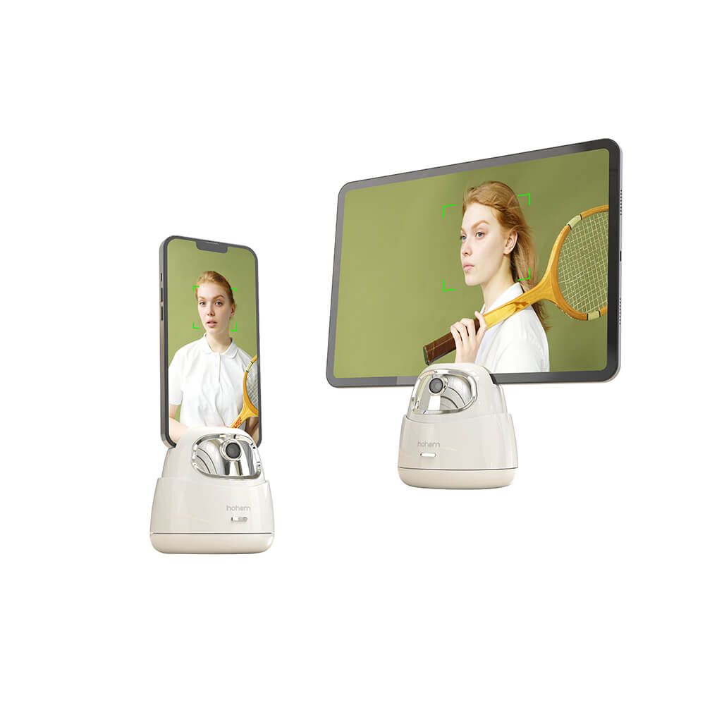 Hohem AI Auto Tracking Holder GO 2-Axis Mobilhållare Hvid