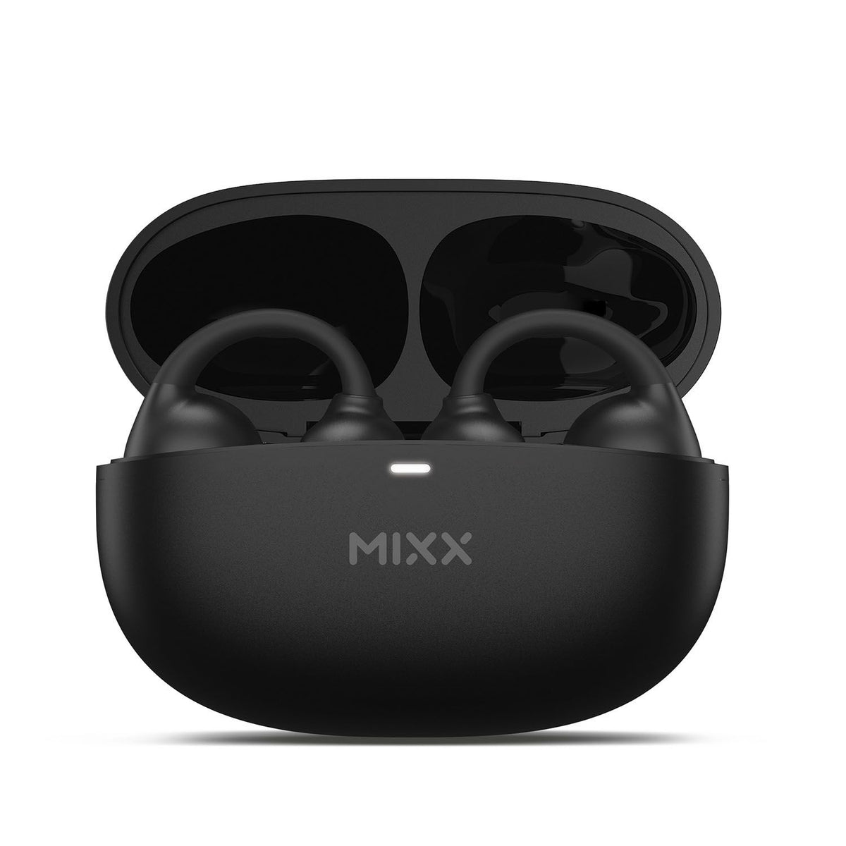 Mixx Trådløse Open-Ear Høretelefoner StreamBuds Switch Clips Sort