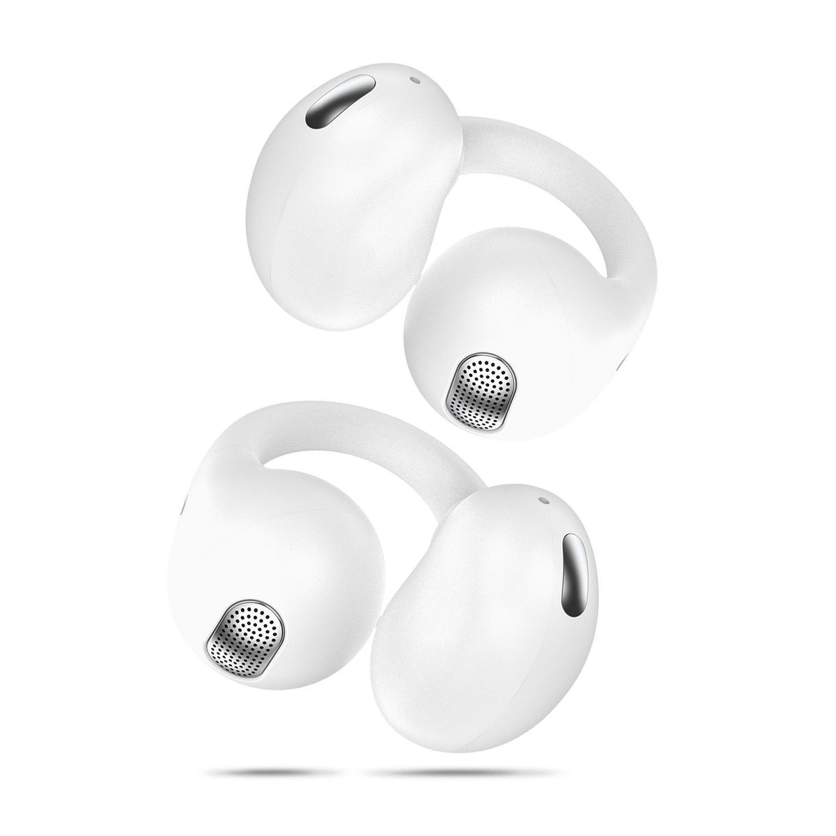 Mixx Trådløse Open-Ear Høretelefoner StreamBuds Switch Clips Hvid