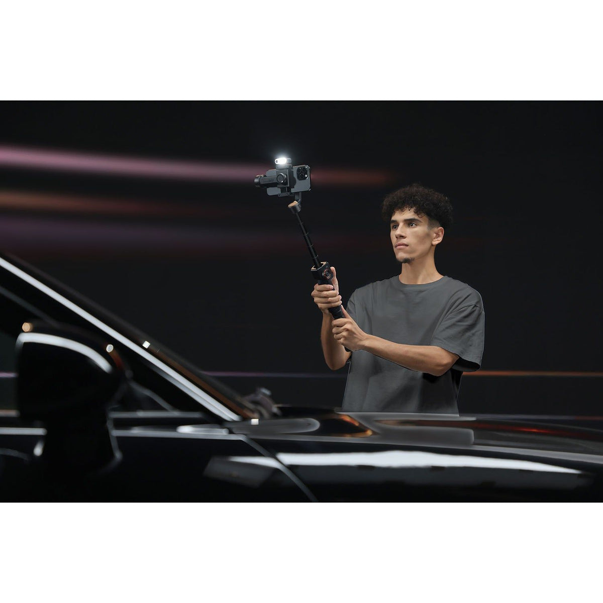Hohem iSteady M7 Smartphone Gimbal Sort Kit med AI