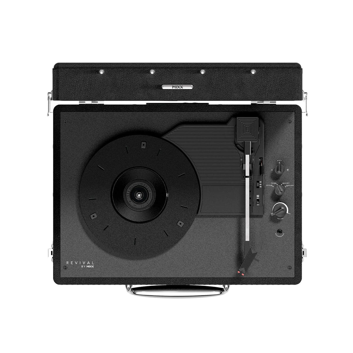 Mixx Revival 55 Vinyl-Afspiller Stereo Sort
