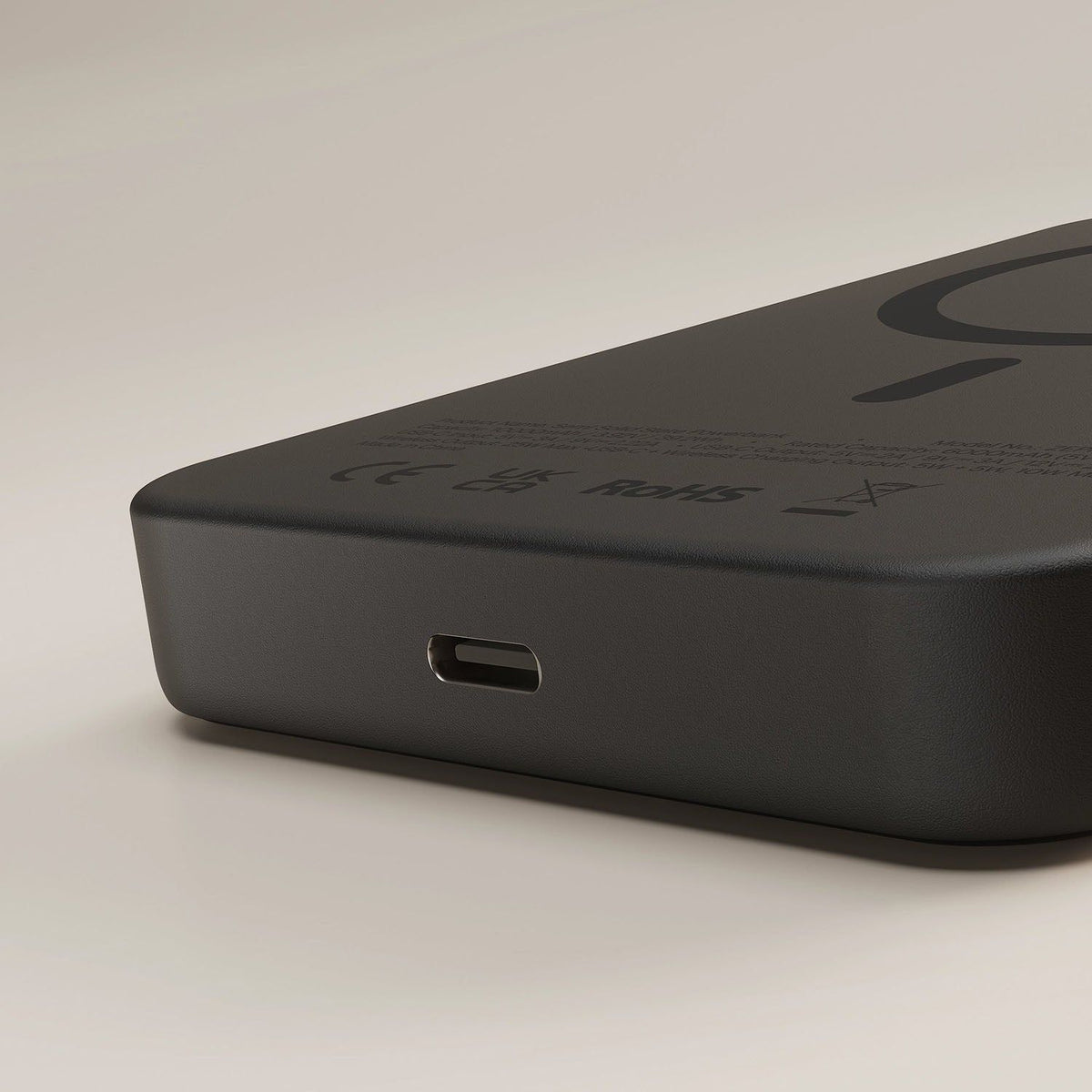 Zens Semi Solid State Powerbank Qi2.2 10 000 mAh Sort