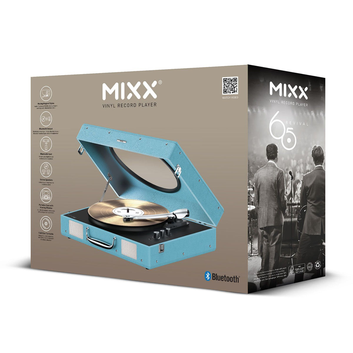 Mixx Revival 65 Vinylspiller Stereo Turkis