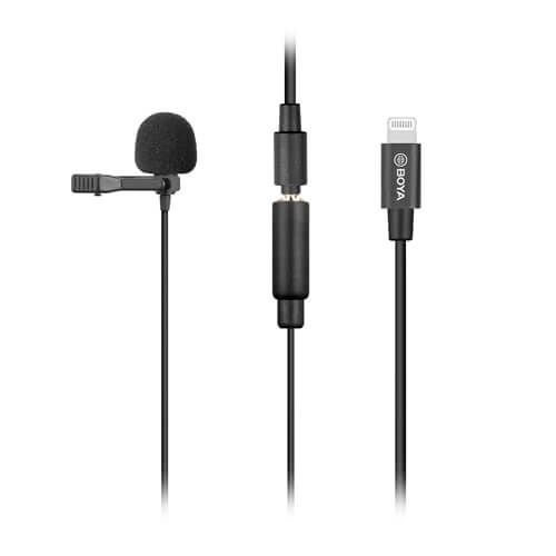 Boya Mikrofon Lavalier BY-M2 Lightning 6m
