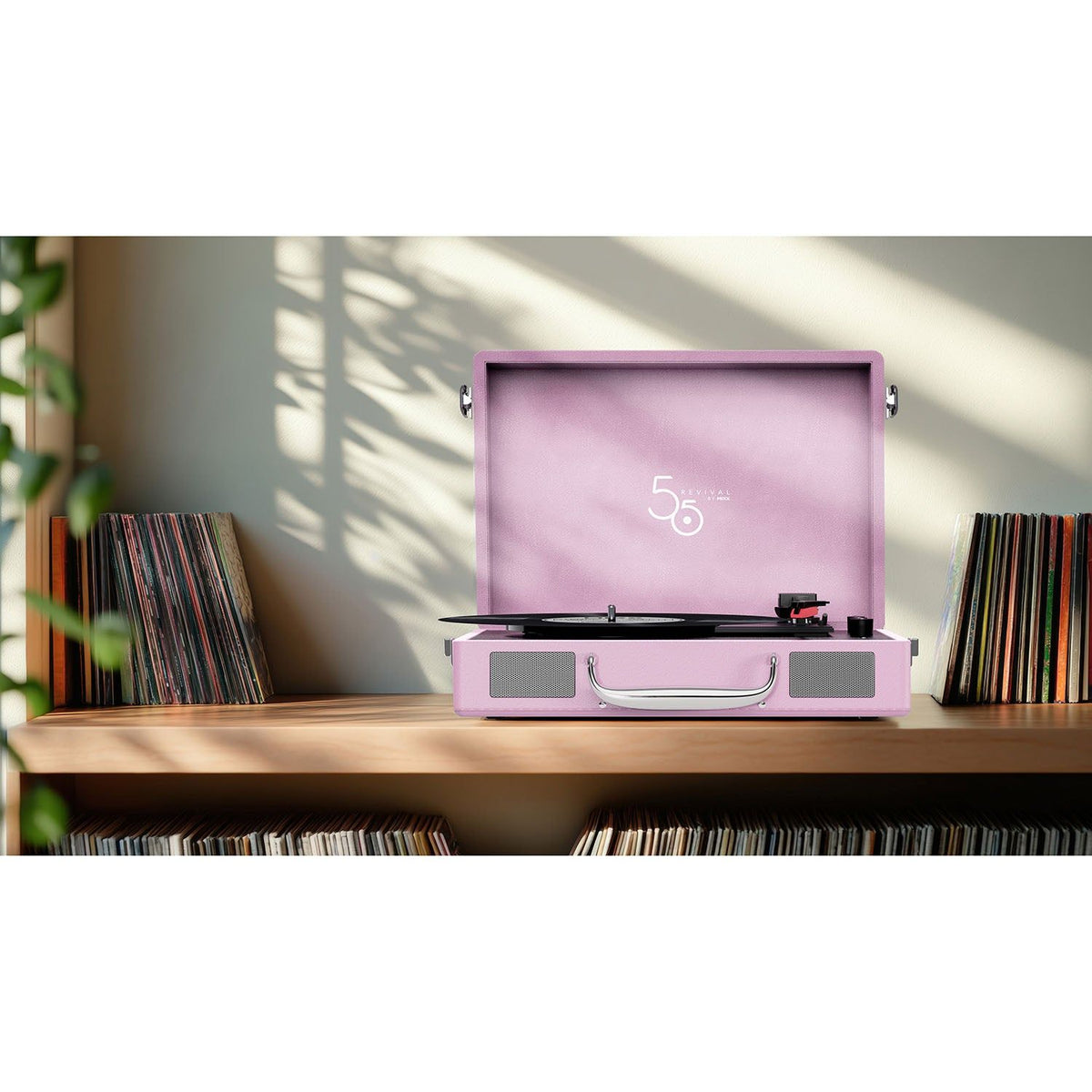 Mixx Revival 55 Vinylspiller Stereo Lyserød