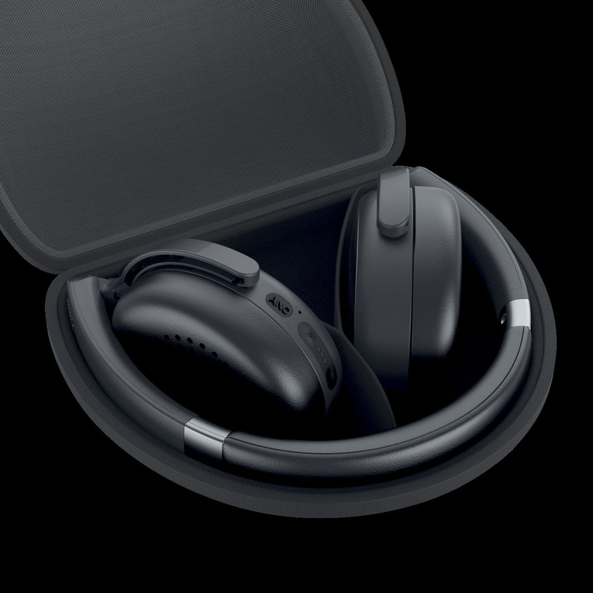 Mixx Trådløse On-Ear Høretelefoner StreamQ Go ANC Sort