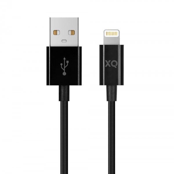 Xqisit USB til Lightning Kabel 1.5 m Sort