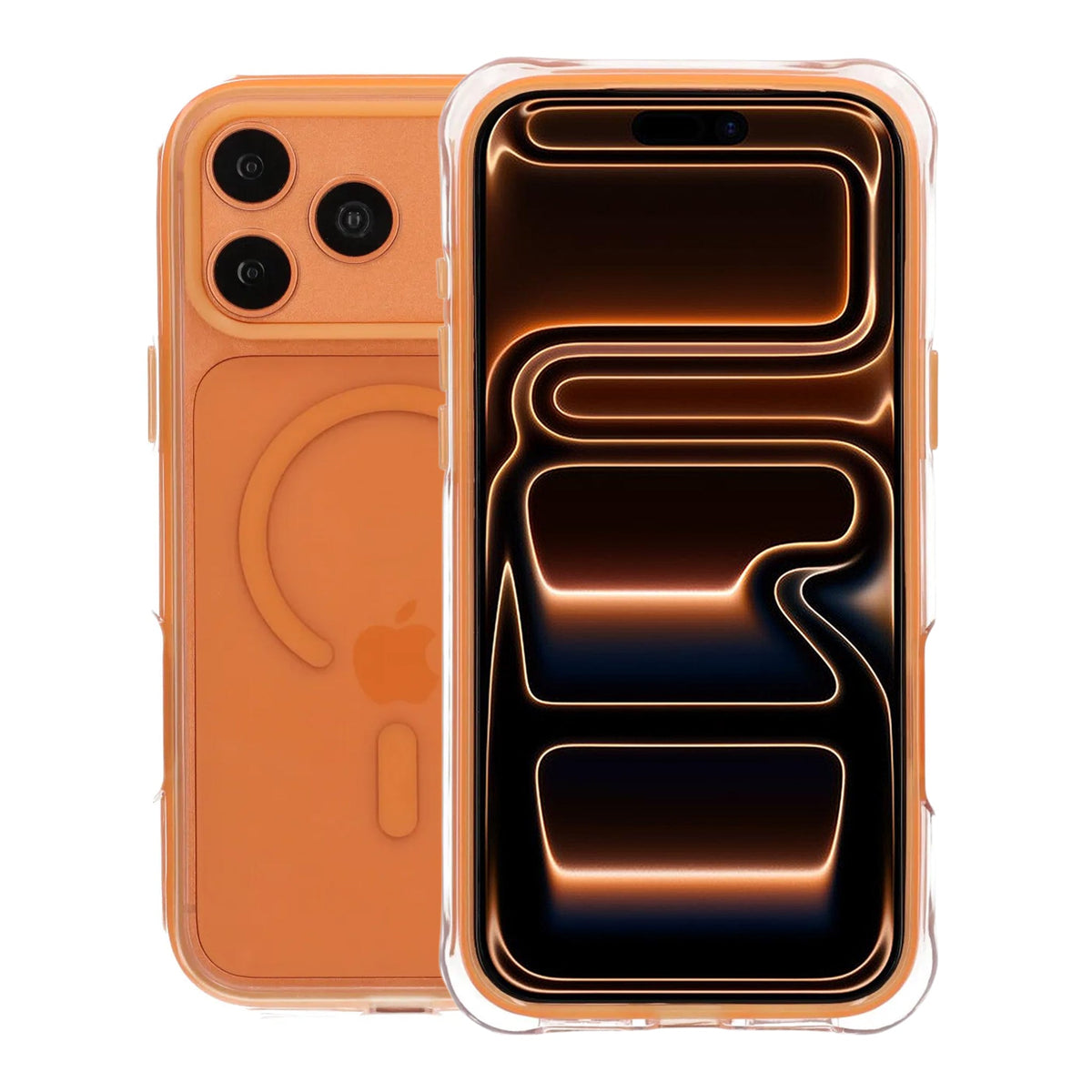 iPhone 17 Pro Max/iPhone 18 Pro Max Cover Airbag MagSafe Orange