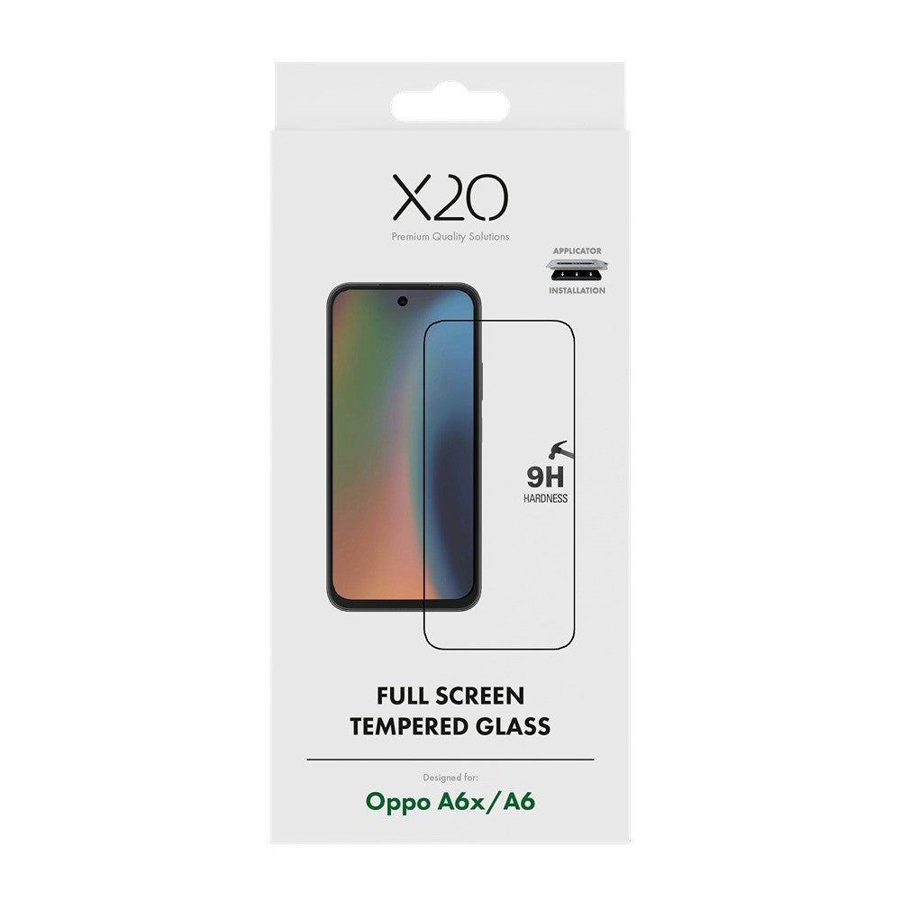 X2O Oppo A6x Skærmbeskytter Premium Full Screen