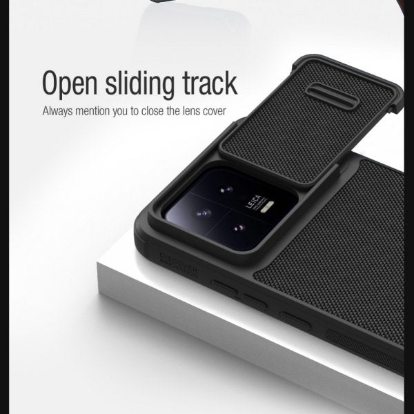 Nillkin Xiaomi 13 Cover med Tekstur Sort
