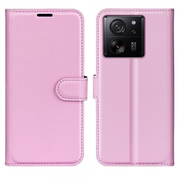 Xiaomi 13T/13T Pro Cover Litchi Rosa